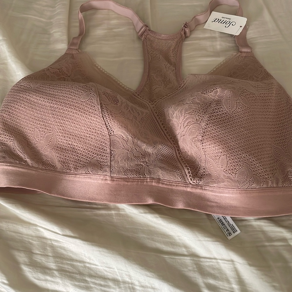 Women's Lace Bralette - Pink